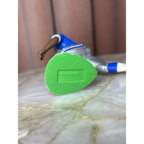 Vintage 1992 Kenner Starting Lineup Barry Sanders #20 Detroit Lions Figure SLU - Picture 6 of 8